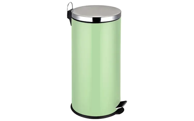 Fairport Stainless Steel 30 Litre Miller Pale Green Bin In Green