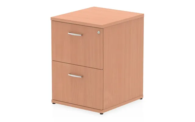 Impulse Wooden 2 Drawers Filing Cabinet In Beech