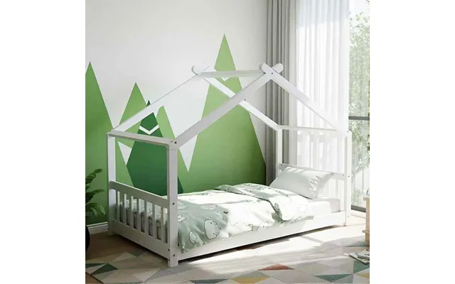 Joliette Wooden Single Cottage Bed In White