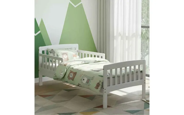 Joliette Wooden Toddler Bed In White