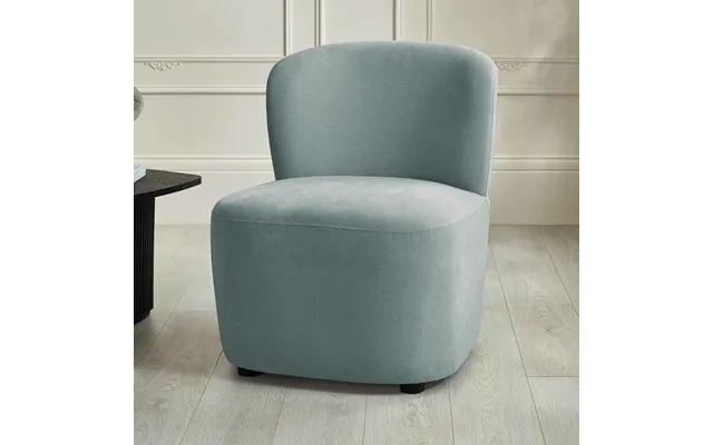 Lireva Fabric Bedroom Chair In Riviera Blue