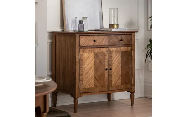 Madisen Wooden Sideboard With 2 Doors 1 Drawer In Peroba