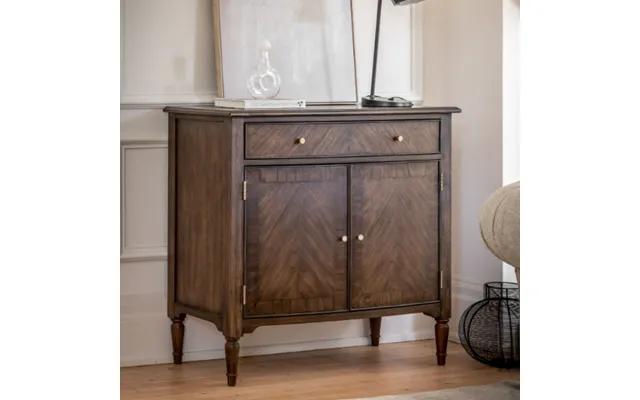 Madisen Wooden Sideboard With 2 Doors And 1 Drawer In Coffee