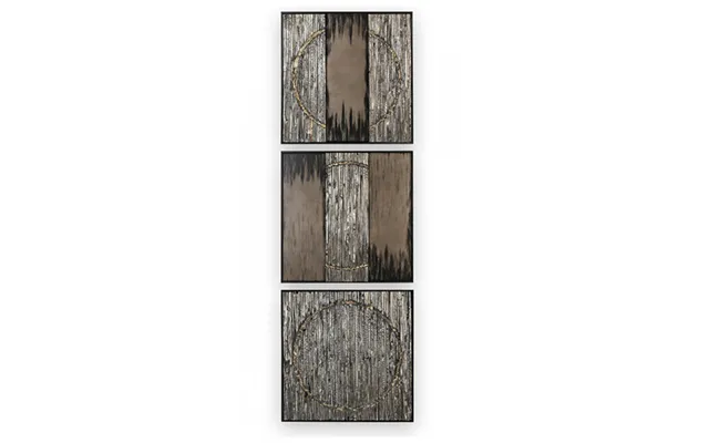 Miracle Painting Wooden Wall Art In Graphite