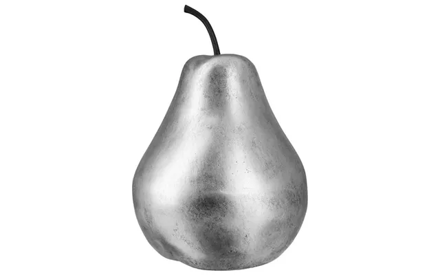 Newark Fiberglass Magnesia Apple Sculpture Large In Silver