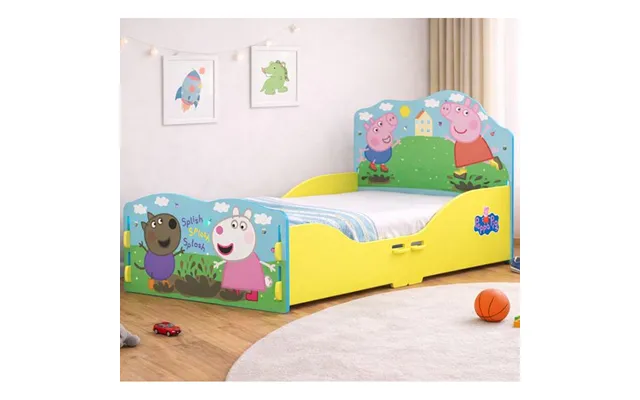 Peekskill Wooden Toddler Bed In Multicolour