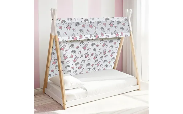 Peekskill Wooden Toddler House Bed In White