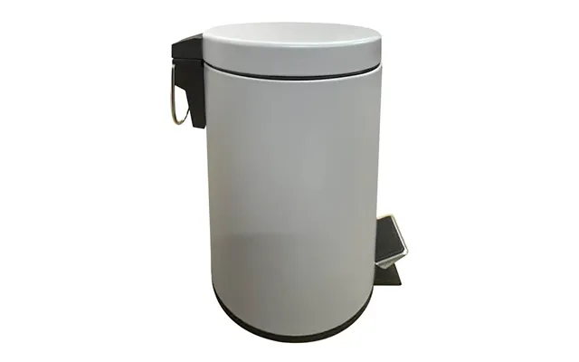 Polaris Metal 3 Litre Pedal Bin In Grey