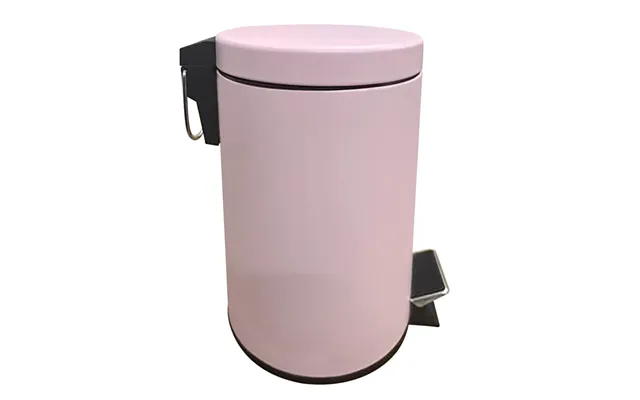 Polaris Metal 3 Litre Pedal Bin In Pink