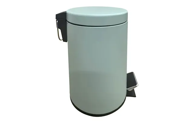 Polaris Metal 3 Litre Pedal Bin In Sage Green