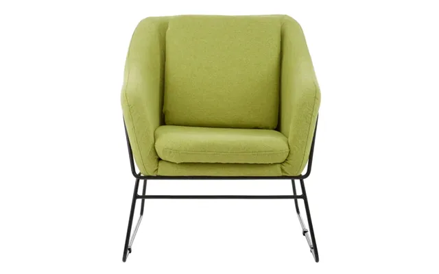 Porrima Green Chair With Stainless Steel Legs