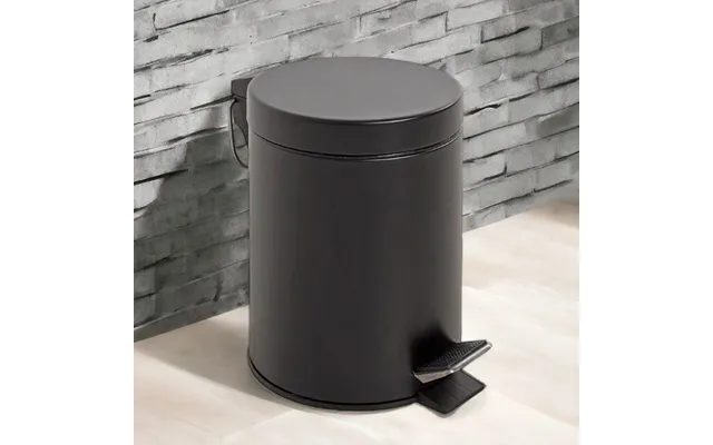 Prichard Metal 3 Litre Pedal Bin In Black