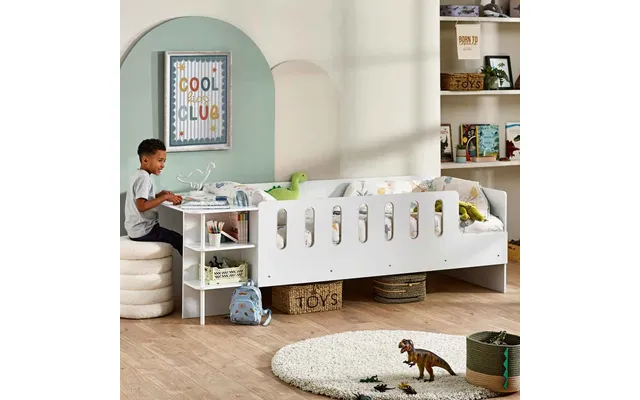Virelli Wooden Low Sleeper Bunk Bed In White