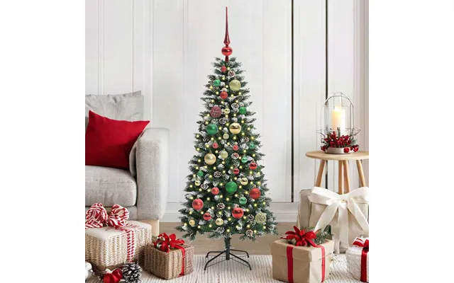 Xenia 150cm Artificial Christmas Tree With Led String And Baubles