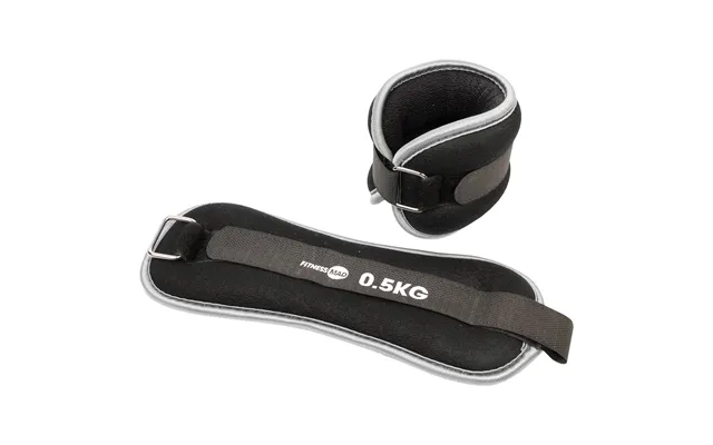 Fitness Mad Neoprene Wrist & Ankle Weights - 1kg 2 X 0.5kg