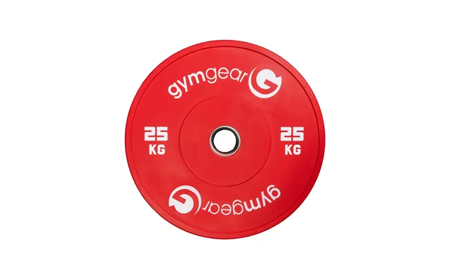 Gym Gear Coloured Bumper Plates Home Use - 25kg