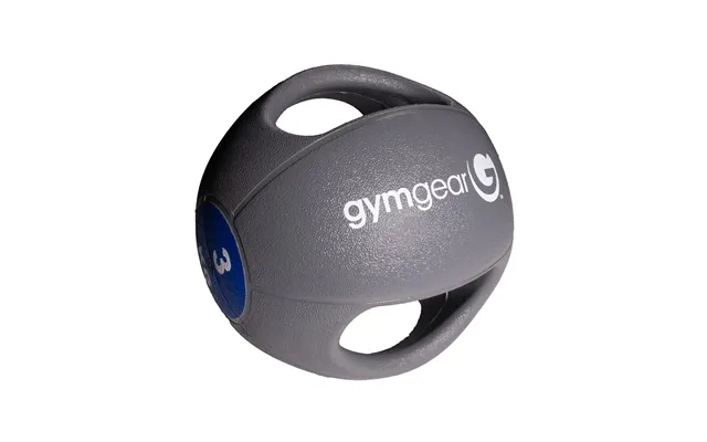 Gym Gear Medicine Ball With Handles Home Gym - 3kg