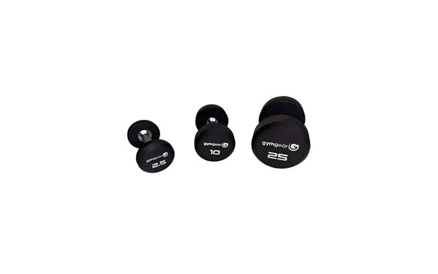 Gym Gear Rubber Dumbbells Sets For Home Gyms - Set 2 10 Pairs