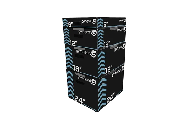 Gym Gear Soft Plyometric Box Set Home Fitness