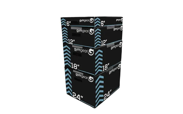 Gym Gear Soft Plyometric Box Set Home Fitness