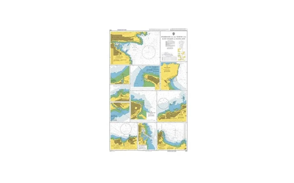 Admiralty A Class Charts - Harbours On North & East Of Scotland