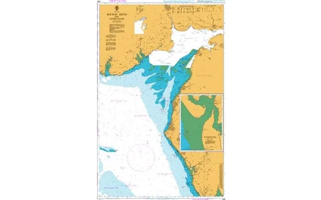 Admiralty Chart 1346 Solway Firth & Approaches