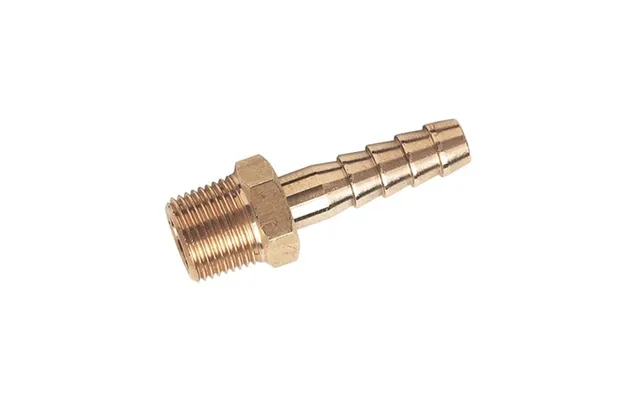 Air-pro Brass Straight Hose Tail - Male