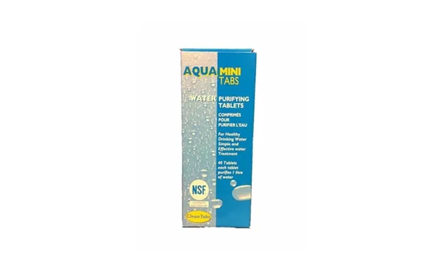 Clean Tabs Aquatabs Water Purifying Tablets
