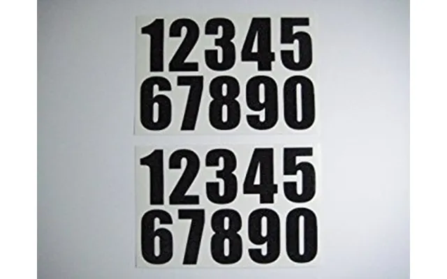 Gael Force 2 Self Adhesive Boat Stickers - Numbers
