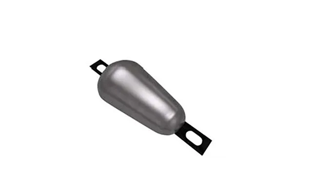 Metec Mh20zs Zinc Bolt-on Hull Anode