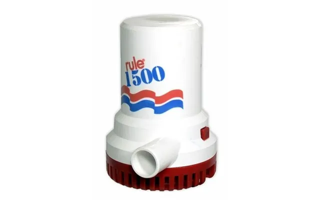 Rule 1500 Submersible Bilge Pump W 750mm Cable - 24v Dc product image