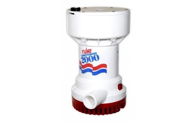Rule 2000 Fully Automatic Submersible Bilge Pump 12v Dc product image