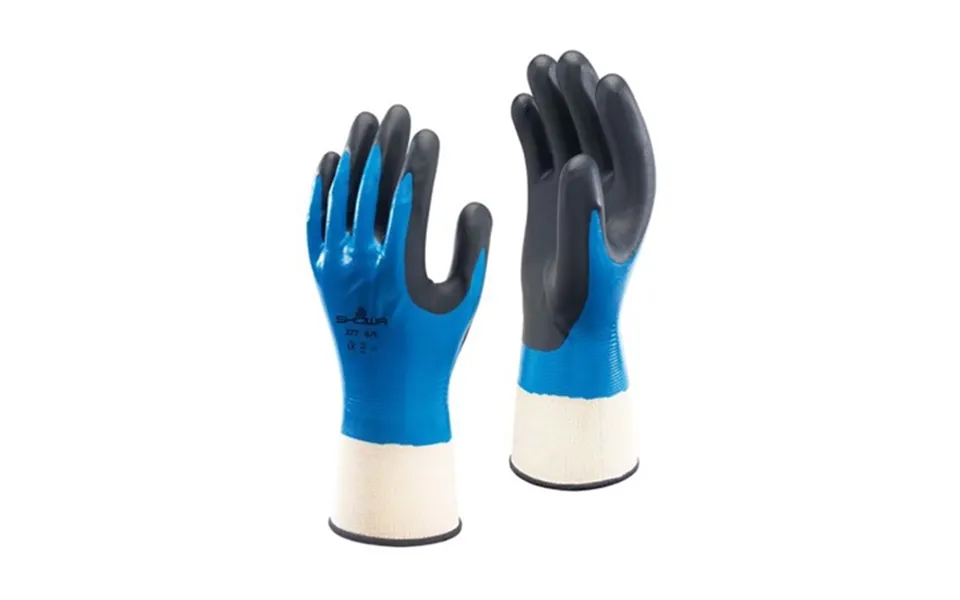Showa 377 Nitrile Foam Grip Gloves Pair