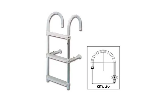 Trem Aluminium Boarding Ladder - 26cm Top Bend