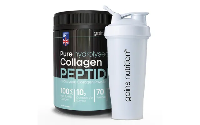 Bovine Collagen Peptides Powder 700g 600ml Shaker White product image