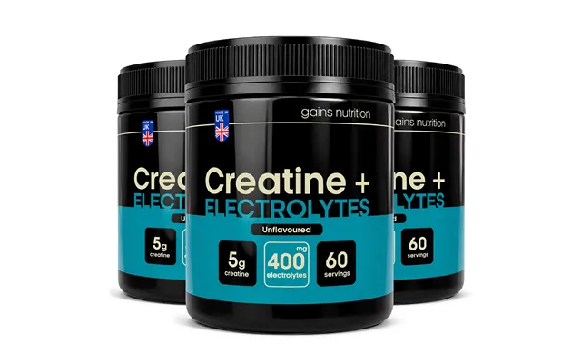 Creatine Electrolytes Powder 3 Pack Bundle
