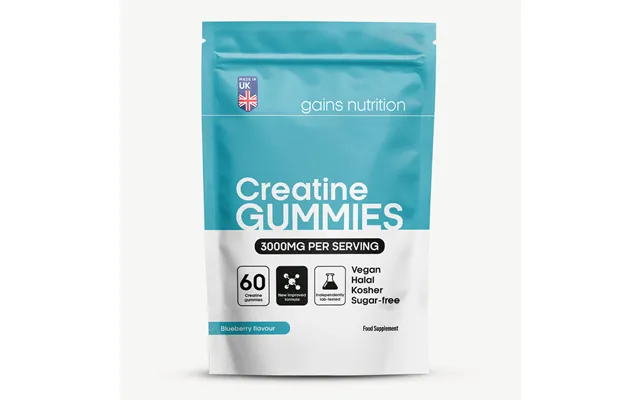 Creatine Gummies Blueberry Flavour product image
