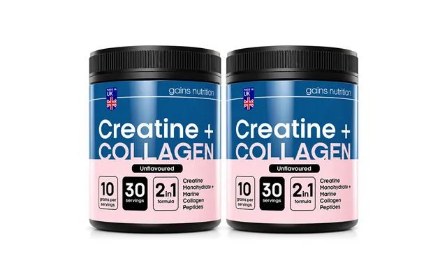 Creatine Marine Collagen Powder 2 Pack Bundle