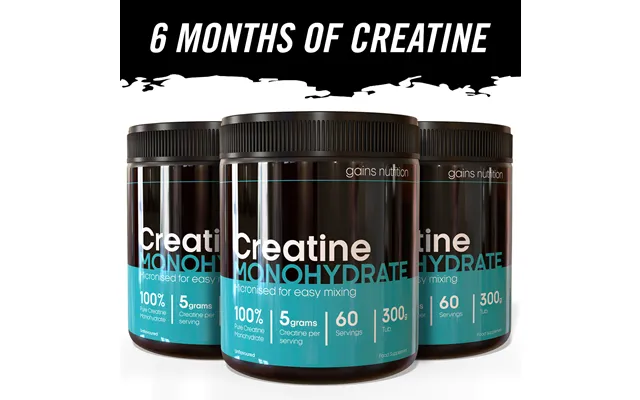 Creatine Monohydrate 6 Months Supply