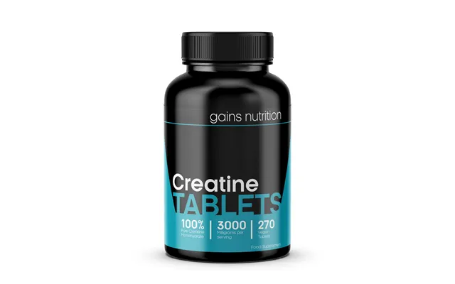 Creatine Monohydrate Tablets - 3000mg Per Serving