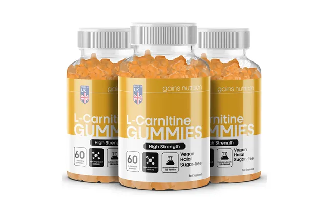 L-carnitine Gummies Mango Flavour 3 Months Supply product image