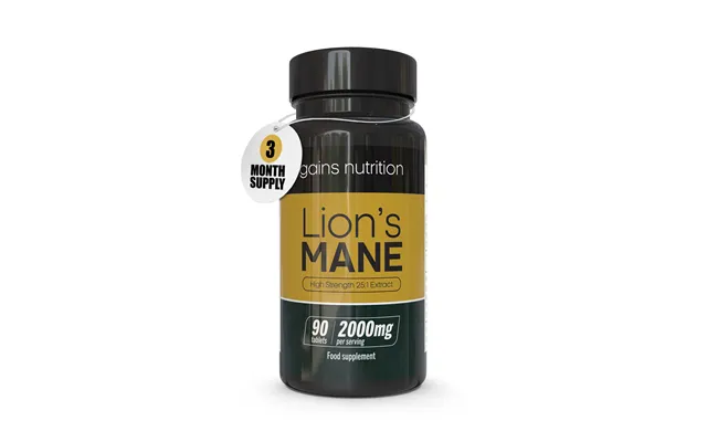 Lions Mane 2000mg 90 Tablets product image