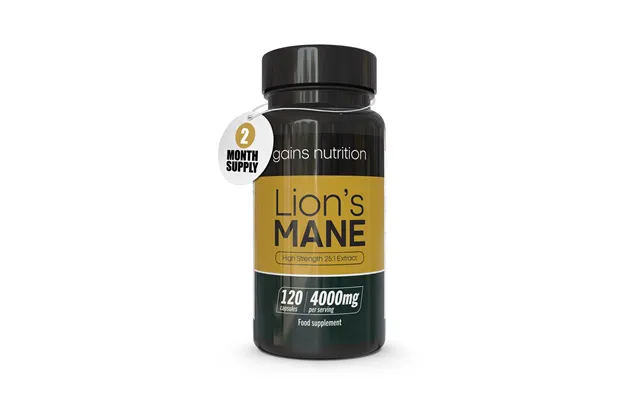 Lions Mane 4000mg 120 Capsules product image