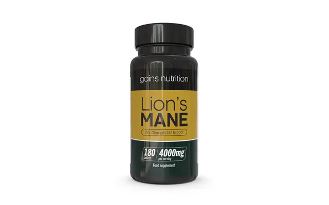 Lions Mane 4000mg 180 Tablets