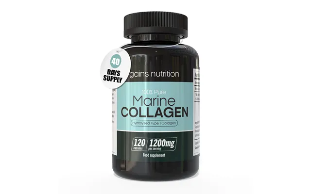 Marine Collagen Peptides 1200mg 120 Capsules product image