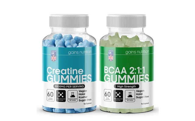 Power & Recovery Bundle Creatine & Bcaa Gummies product image