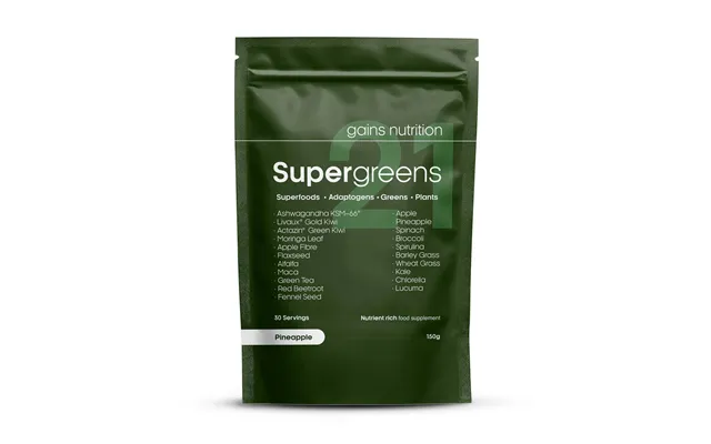 Super Greens 21 Powder Pineapple Flavour product image