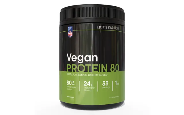 Vegan Protein 80 1kg Tub