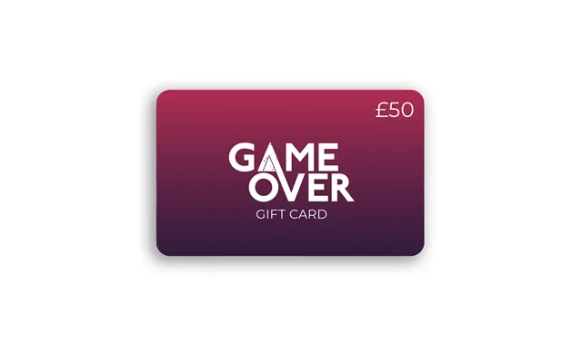 Game Over Digital Gift Card - 50.00