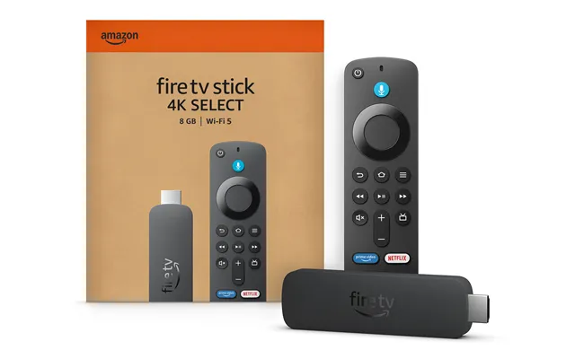 Amazon Fire Tv Stick 4k Select 4k Ultra Hd Fire Os Black